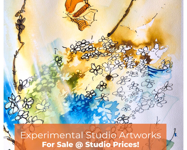 These Works are experimental – Quick Studio – Working Samples and we are now offering these Art Pieces – if they excite us at a special ‘STUDIO’ Price for you to enjoy as well – they are all original Works – but simply the start of something more – maybe